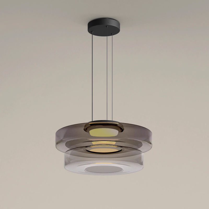 Lampe Suspendue en Verre Moderne avec Éclairage LED Ajustable – Luminaire Suspendu pour Cuisine et Salon 9