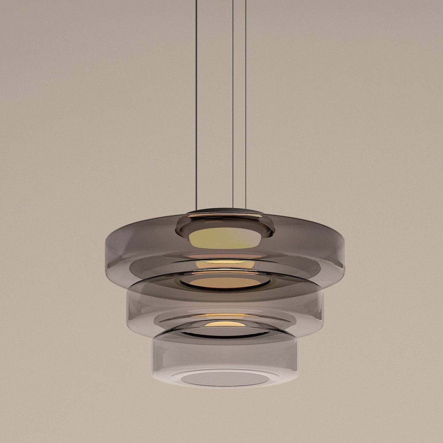 Lampe Suspendue en Verre Moderne avec Éclairage LED Ajustable – Luminaire Suspendu pour Cuisine et Salon 10