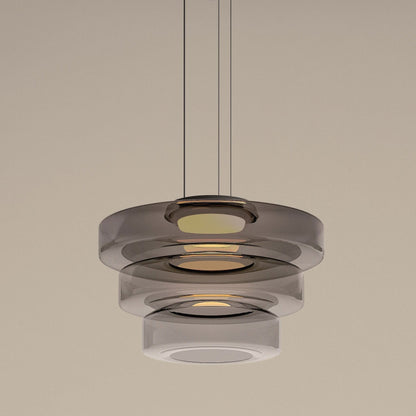 Lampe Suspendue en Verre Moderne avec Éclairage LED Ajustable – Luminaire Suspendu pour Cuisine et Salon 10
