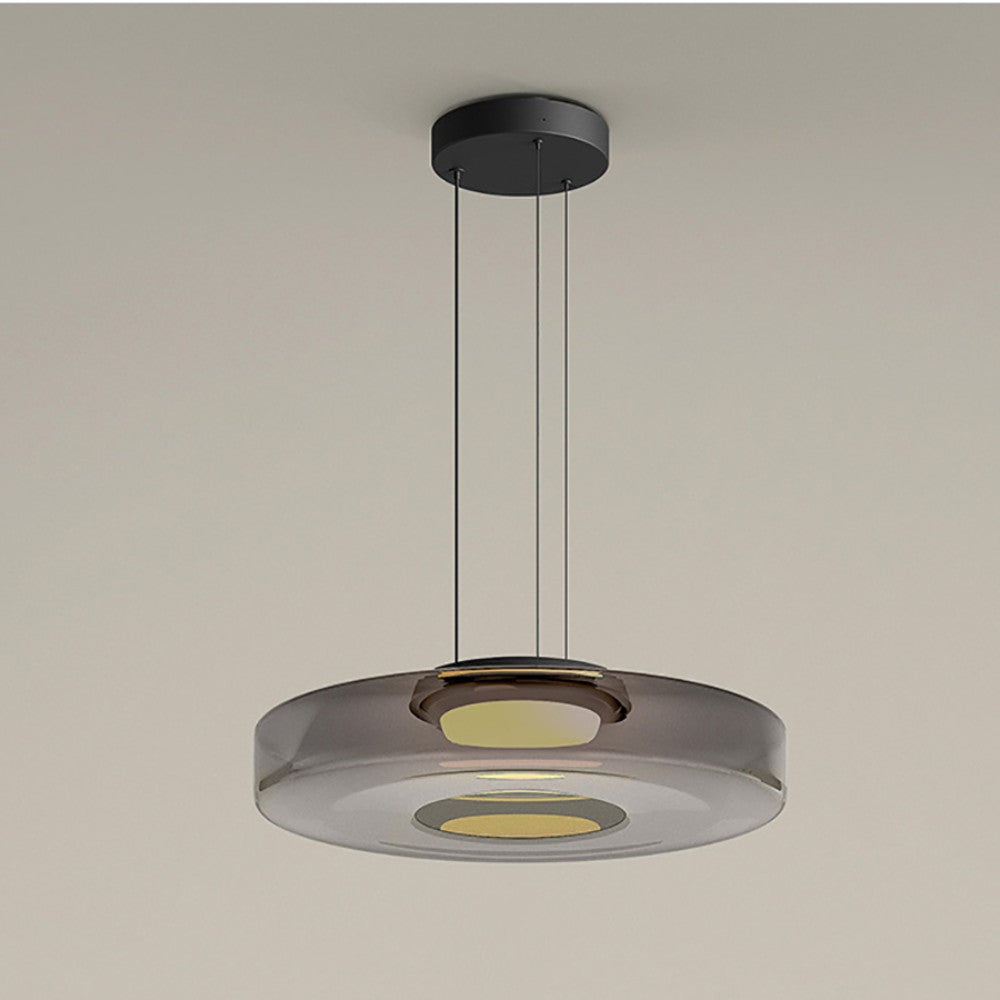 Lampe Suspendue en Verre Moderne avec Éclairage LED Ajustable – Luminaire Suspendu pour Cuisine et Salon 11