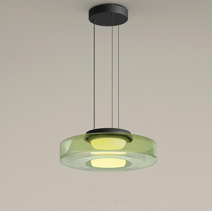 Lampe Suspendue en Verre Moderne avec Éclairage LED Ajustable – Luminaire Suspendu pour Cuisine et Salon 7
