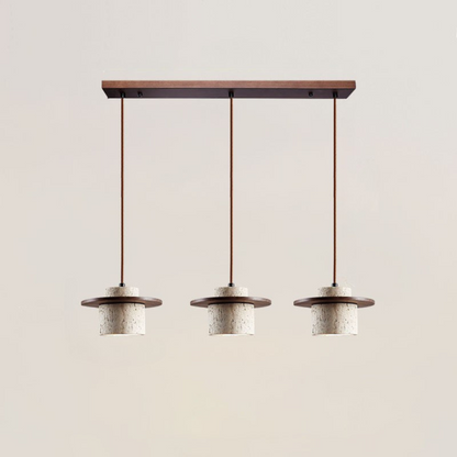Suspension Luminaire en Travertin Naturel avec Éclairage LED Ajustable pour Cuisine et Salle à Manger – Élégance Moderne 6