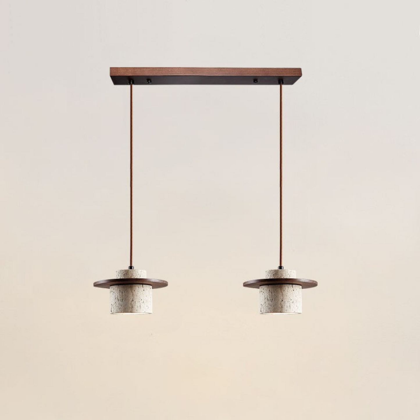 Suspension Luminaire en Travertin Naturel avec Éclairage LED Ajustable pour Cuisine et Salle à Manger – Élégance Moderne 7